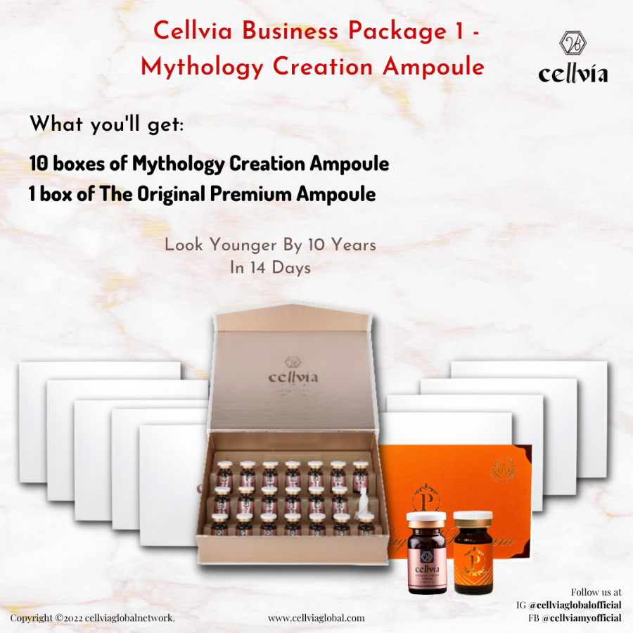 Cellvia Business Package 1 - Mythology Creation Ampoule