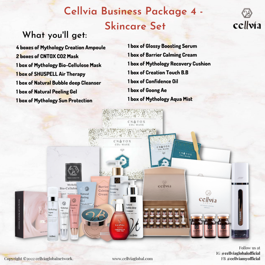 Cellvia Business Package 4 - Skincare Set