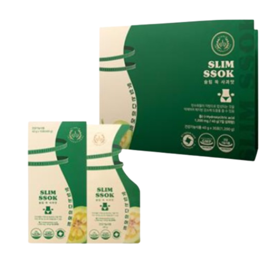 Slim Ssok Apple Flavour 1 Box ( 30 pieces)